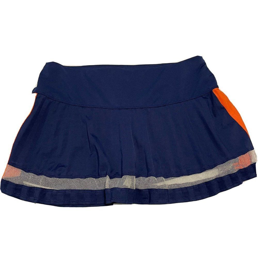 Lucky In Love Women’s Ruffle Skort Size Medium Golf Tennis Stretch Pull-On